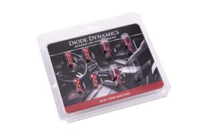 Ford Mustang Interior LED Light Kit - Diode Dynamics - Stage 2 - Red - `18-`19